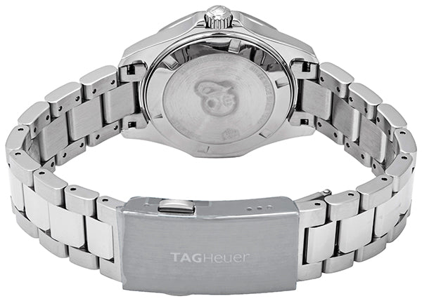  Shop Authentic Tag Heuer Aquaracer Diamonds Mother of Pearl Dial Silver Steel Strap Watch for Women - WBD131B.BA0748 - Luxxuri