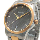  Shop Authentic Gucci G Timeless Grey Dial Two Tone Steel Strap Watch For Men - YA126446 - Luxxuri