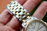  Shop Authentic Tissot T Classic Automatics III White Dial Two Tone Steel Strap Watch For Men - T065.430.22.031.00 - Luxxuri