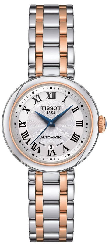  Shop Authentic Tissot Bellissima Automatic Silver Dial Two Tone Steel Strap Watch For Women - T126.207.22.013.00 - Luxxuri