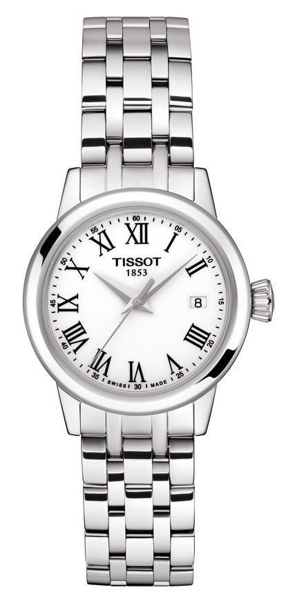  Shop Authentic Tissot Classic Dream Lady Stainless Steel Watch For Women - T129.210.11.013.00 - Luxxuri