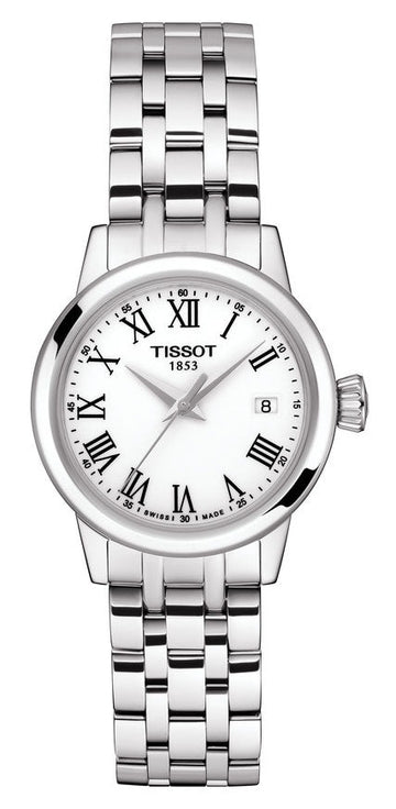  Shop Authentic Tissot Classic Dream Lady Stainless Steel Watch For Women - T129.210.11.013.00 - Luxxuri