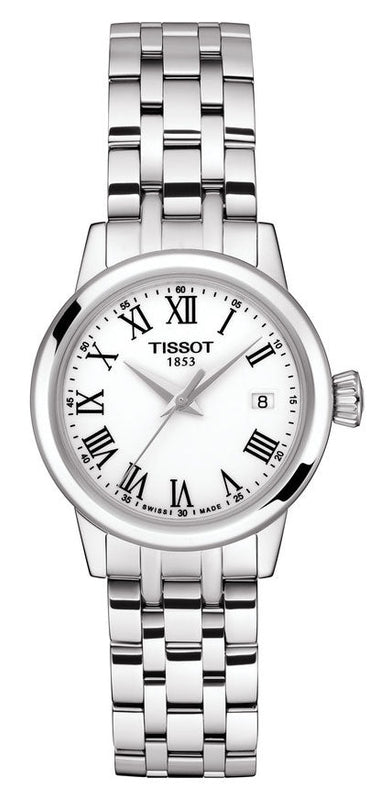  Shop Authentic Tissot Classic Dream Lady Stainless Steel Watch For Women - T129.210.11.013.00 - Luxxuri