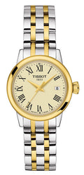  Shop Authentic Tissot Classic Dream Lady Gold Dial Two Tone Steel Strap Watch For Women - T129.210.22.263.00 - Luxxuri