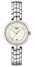  Shop Authentic Tissot T Lady Flamingo Diamonds White Dial Silver Steel Strap Watch For Women - T094.210.11.116.01 - Luxxuri