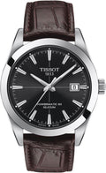  Shop Authentic Tissot Gentleman Powermatic 80 Silicium Black Dial Brown Leather Strap Watch For Men - T127.407.16.051.01 - Luxxuri