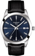  Shop Authentic Tissot Gentlemen Blue Dial Black Leather Strap Watch for Men - T127.410.16.041.01 - Luxxuri