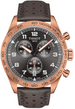  Shop Authentic Tissot T Sport PRS 516 Chronograph Grey Dial Grey Leather Strap Watch for Men - T131.617.36.082.00 - Luxxuri