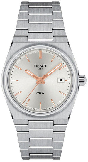  Shop Authentic Tissot PRX Silver Dial Silver Steel Strap Watch For Women - T137.210.11.031.00 - Luxxuri