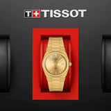  Shop Authentic Tissot PRX Gold Dial Gold Steel Strap Watch for Men - T137.210.33.021.00 - Luxxuri