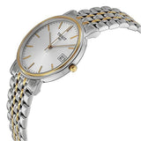  Shop Authentic Tissot Desire White Dial Two Tone Mesh Bracelet Two Tone Steel Watch For Men - T52.2.481.31 - Luxxuri