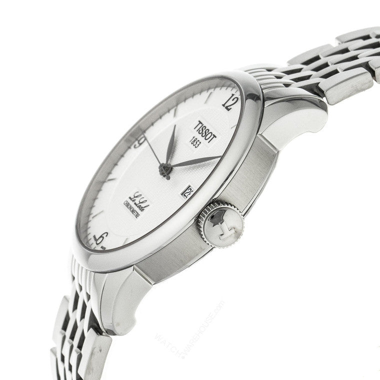 Shop Authentic Tissot Le Locle Automatic Cosc White Dial Silver Steel Strap Watch For Men - T006.408.11.037.00 - Luxxuri