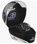 Tissot T Race Chronograph Blue Dial Blue Silicone Strap Watch For Men - T115.417.37.041.00