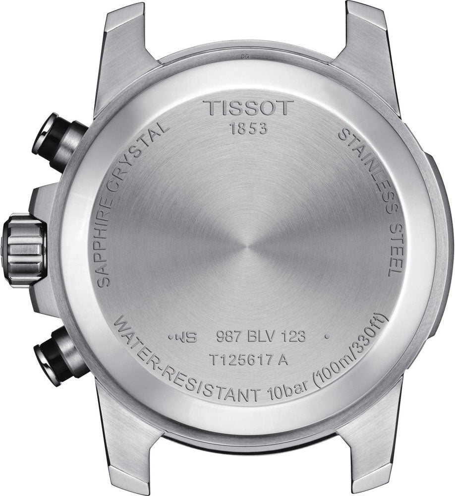  Shop Authentic Tissot Supersport Chrono Silver Dial Brown Leather Strap Watch for Men - T125.617.16.031.00 - Luxxuri