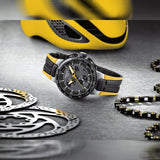  Shop Authentic Tissot T Bike Cycling Tour de France Black Dial Two Tone Rubber Strap Watch For Men - T111.417.37.441.00 - Luxxuri