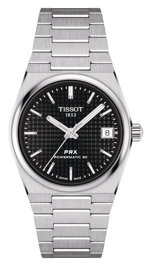  Shop Authentic Tissot PRX Powermatic 80 Black Dial Silver Steel Strap Watch for Men - T137.207.11.051.00 - Luxxuri