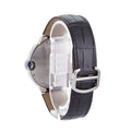  Shop Authentic Cartier Ballon Bleu De Cartier Black Dial Black Leather Strap Watch for Men - WSBB0003 - Luxxuri