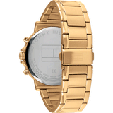  Shop Authentic Tommy Hilfiger Daniel Chronograph Blue Dial Gold Steel Strap Watch for Men - 1710384 - Luxxuri