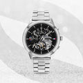  Shop Authentic Tommy Hilfiger Henry Chronograph Black Dial Silver Steel Strap Watch For Men - 1710477 - Luxxuri
