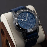  Shop Authentic Breitling Superocean Heritage Chronograph 44 Outerknown Blue Dial Blue NATO Strap Watch for Men - M133132A1C1W1 - Luxxuri