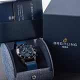  Shop Authentic Breitling Superocean Heritage Chronograph 44 Outerknown Blue Dial Blue NATO Strap Watch for Men - M133132A1C1W1 - Luxxuri