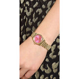  Shop Authentic Michael Kors Lexington Quartz Pink Dial Gold Steel Strap Watch For Women - MK3270 - Luxxuri