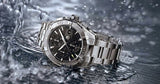  Shop Authentic Tag Heuer Aquaracer Automatic Chronograph Black Dial Silver Steel Strap Watch for Men - CAY2110.BA0927 - Luxxuri