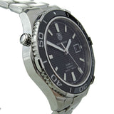  Shop Authentic Tag Heuer Aquaracer Caliber 5 Automatic Black Dial Silver Steel Strap Watch for Men - WAK2110.BA0830 - Luxxuri