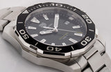  Shop Authentic Tag Heuer Aquaracer Black Dial Silver Steel Strap Watch for Men - WAY111A.BA0928 - Luxxuri