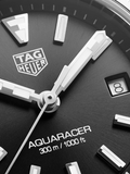  Shop Authentic Tag Heuer Aquaracer Quartz Black Dial Silver Steel Strap Watch for Women - WBD1410.BA0741 - Luxxuri