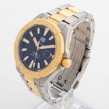  Shop Authentic Tag Heuer Aquaracer Calibre 5 Blue Dial Two Tone Steel Strap Watch for Women - WBD2120.BB0930 - Luxxuri