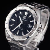  Shop Authentic Tag Heuer Aquaracer Black Dial Watch for Men - WAY2110.BA0928 - Luxxuri