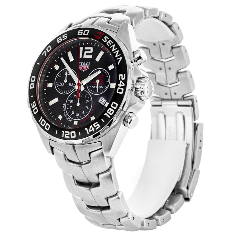 Tag Heuer Senna Black Dial Watch for Men - CAZ1015.BA0883
