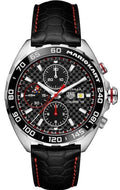  Shop Authentic Tag Heuer Formula 1 Mario Kart Chronograph Black Dial Black Leather Strap Watch for Men - CAZ201E.FC6517 - Luxxuri