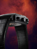  Shop Authentic Tag Heuer Monaco Automatic Chronograph Black Dial Black Leather Strap Watch for Men - CBL2180.FC6497 - Luxxuri