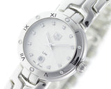  Shop Authentic Tag Heuer Link Diamonds Silver Dial Silver Steel Strap Watch for Women - WAT1413.BA0954 - Luxxuri