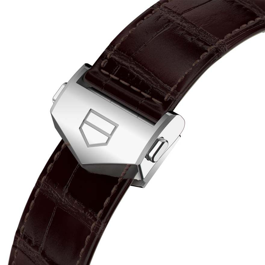  Shop Authentic Tag Heuer Carrera Chronograph Grey Dial Brown Leather Strap Watch for Men - CBN2012.FC6483 - Luxxuri
