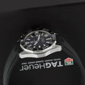  Shop Authentic Tag Heuer Aquaracer Calibre 5 Automatic Black Dial Black Rubber Strap Watch for Men -  WAY211A.FT6151 - Luxxuri
