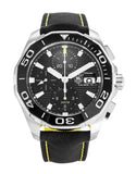  Shop Authentic Tag Heuer Aquaracer Automatic Chronograph Black Dial Black Nylon Strap Watch for Men - CAY211A.FC6361 - Luxxuri
