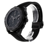  Shop Authentic Tag Heuer Aquaracer Automatic Chronograph Special Edition Titanium Grey Dial Black Leather Strap Watch for Men - CAY218B.FC6370 - Luxxuri