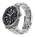  Shop Authentic Tag Heuer Aquaracer Quartz Black Dial Silver Steel Strap Watch for Men - WAY101A.BA0746 - Luxxuri