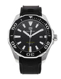  Shop Authentic Tag Heuer Aquaracer Quartz Black Dial Black Rubber Strap Watch for Men -  WAY101A.FT6141 - Luxxuri