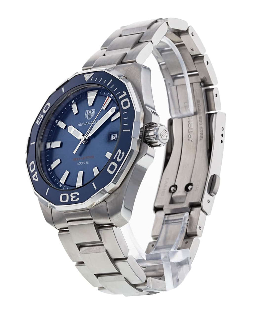  Shop Authentic Tag Heuer Aquaracer Blue Dial Watch for Men - WAY111C.BA0928 - Luxxuri