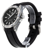  Shop Authentic Tag Heuer Aquaracer Quartz Black Dial Black Rubber Strap Watch for Men - WAY1110.FT8021 - Luxxuri