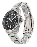  Shop Authentic Tag Heuer Aquaracer Black Dial Silver Steel Strap Watch for Men - WAY111A.BA0928 - Luxxuri