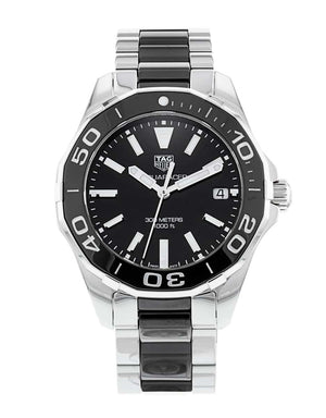  Shop Authentic Tag Heuer Aquaracer Black Dial Watch for Men - WAY131A.BA0913 - Luxxuri
