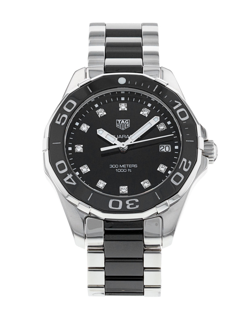 Shop Authentic Tag Heuer Aquaracer Black Dial Watch for Women - WAY131C.BA0913 - Luxxuri