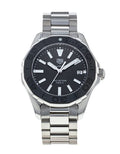  Shop Authentic Tag Heuer Aquaracer Quartz Black Dial Silver Steel Strap Watch for Women - WAY131K.BA0748 - Luxxuri