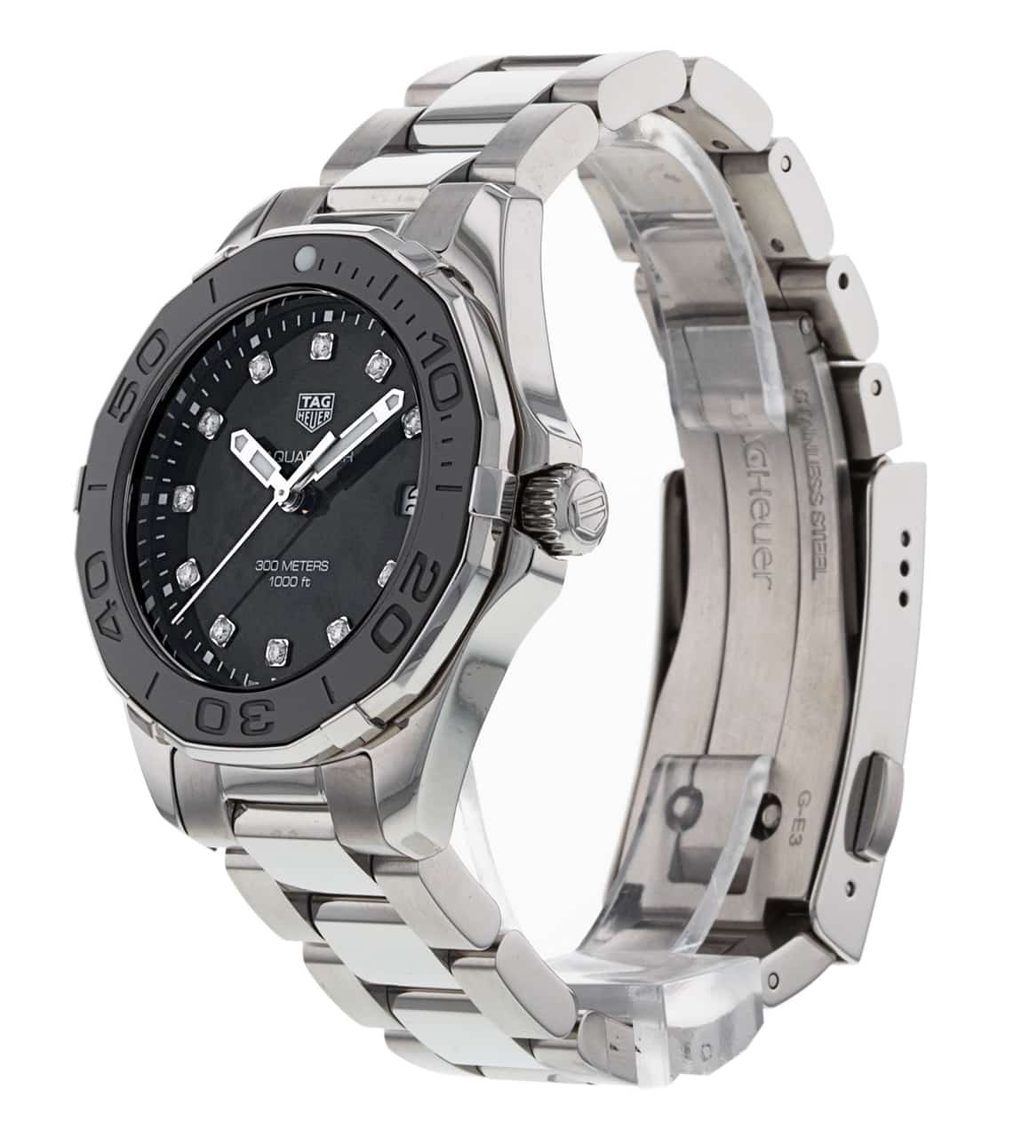 Tag Heuer Aquaracer Black Dial Watch for Women - WAY131M.BA0748