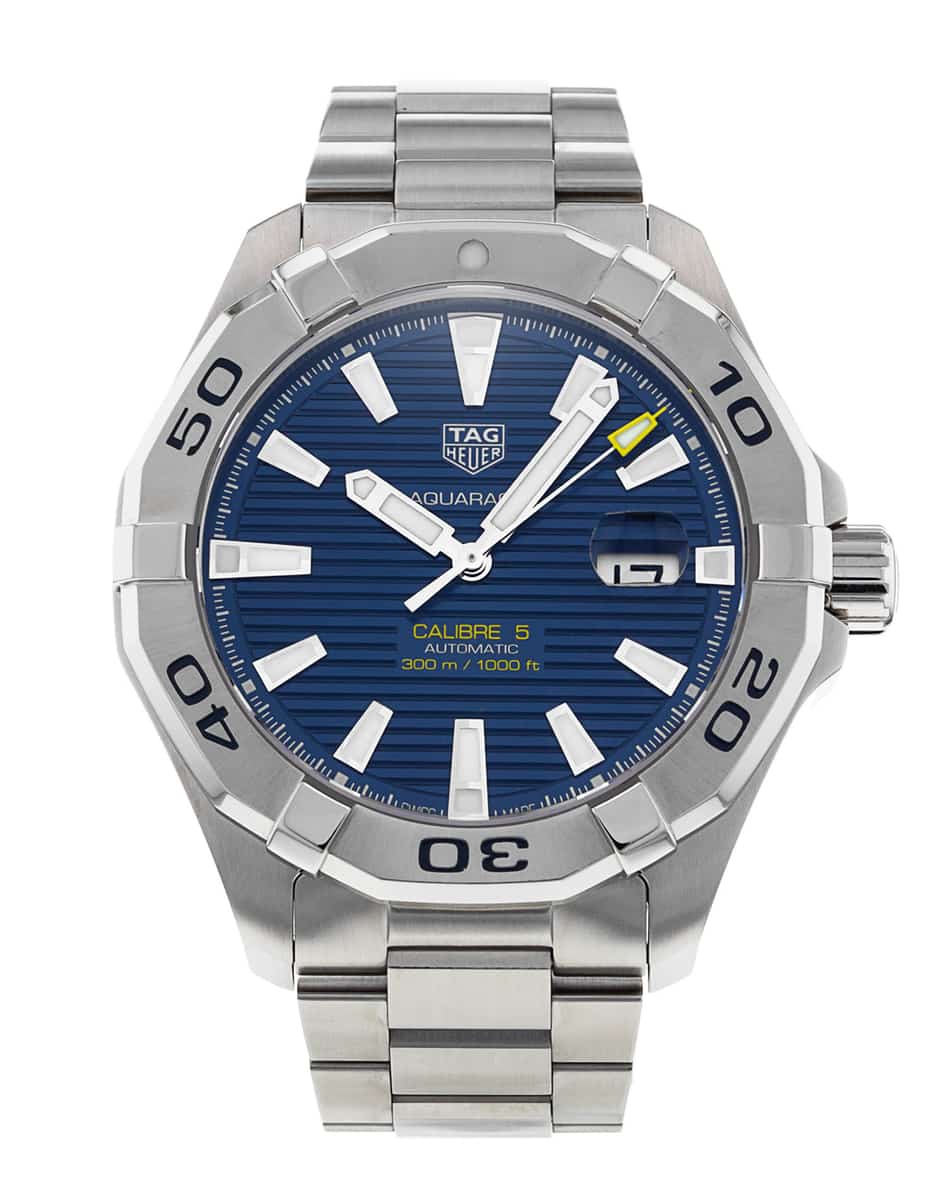  Shop Authentic Tag Heuer Aquaracer Blue Dial Watch for Men - WAY2012.BA0927 - Luxxuri